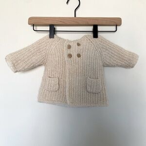 Zara baby sweater coat